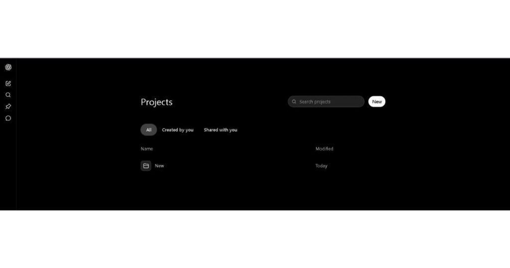 ChatGPT Projects interface with custom instructions panel