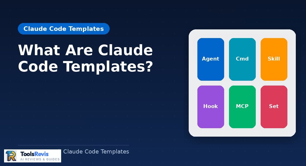 Claude Code Templates overview showing agents, commands, skills, hooks, MCP and settings